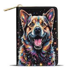 6542 Credit Card Holder Wallets , Small RFID Wallet Slim Leather Card